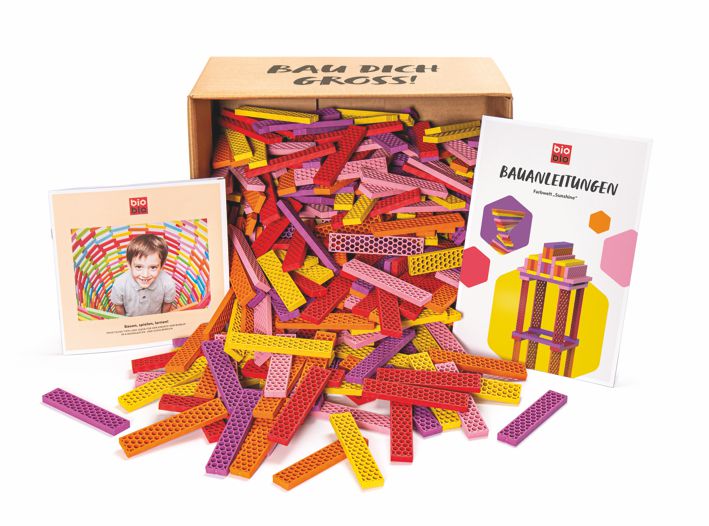 Bioblo Set Classic Sunshine, 600 Teile